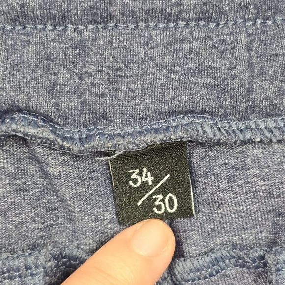 Public Rec Sweatpants Mens 34x30 Blue Stretch Joggers Athleisure Lounge‎ - Picture 3 of 10